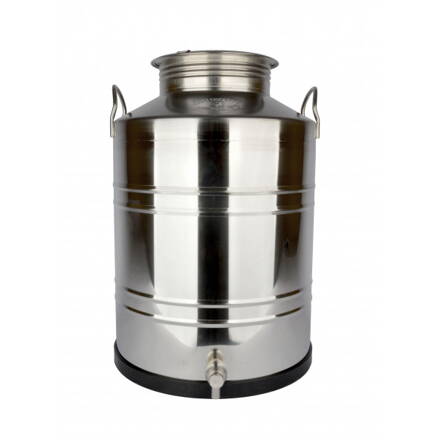 Nerezový sud 50 l + ventil