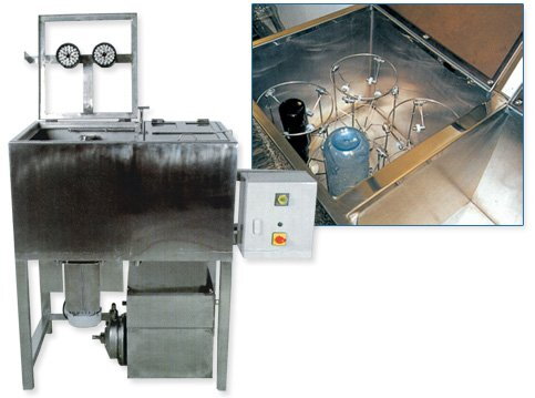 Vyplachovač AUTOMATIKA pre 4 fľaše