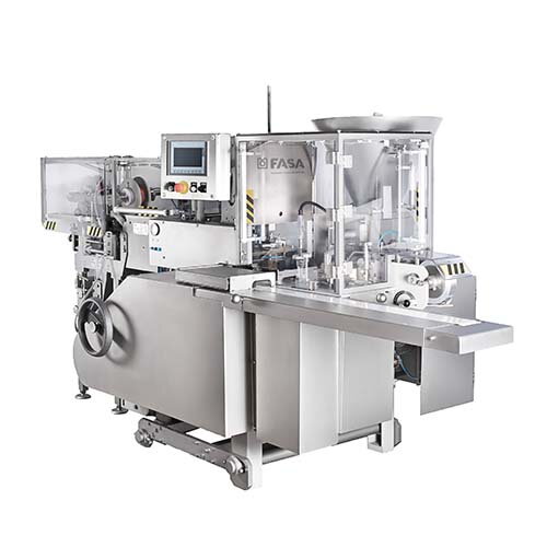 ARU - stroj na plnenie a balenie tavených syrov