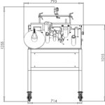 Poloautomatický etiketovací stroj Michelle - Plocha